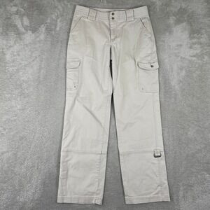 Columbia XCO Cargo Pants Womens 8 Regular 30x31 Khaki Stretch Utility Hiking